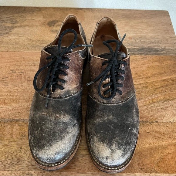 Bed Stu Mens Oxford 8.5
Brown Cobbler Distressed
Lace Up Dress Hand Crafted - Picture 4 of 16